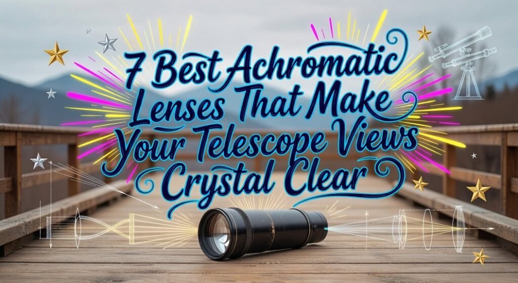 achromatic lenses for telescopes