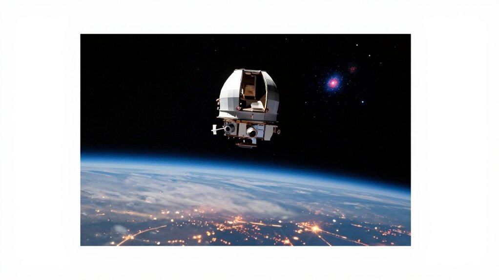 advantages of space telescopes