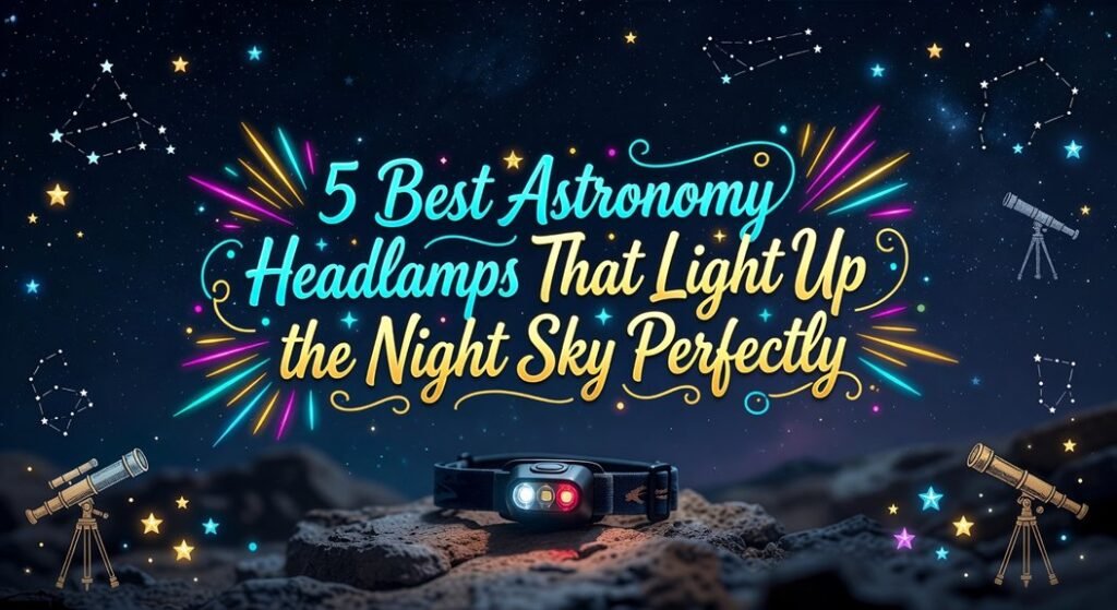 astronomy headlamps for stargazing