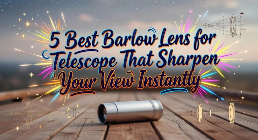 barlow lenses enhance telescope view