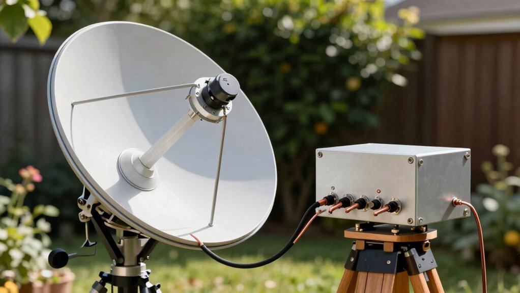 build a radio telescope