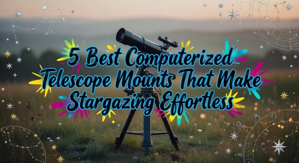 effortless computerized telescope mounts