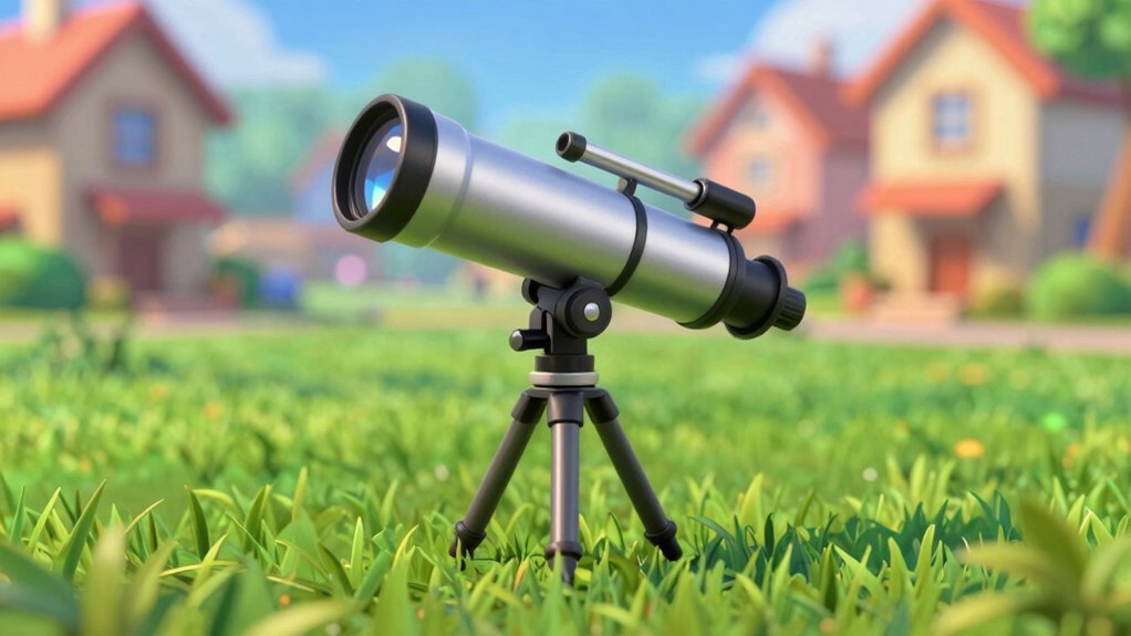 finding telescope in sims