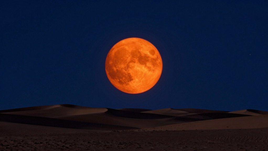 mars visibility at night