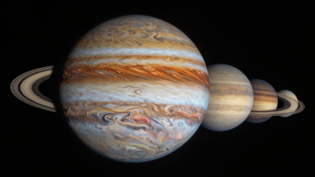 planets revealed through telescopes
