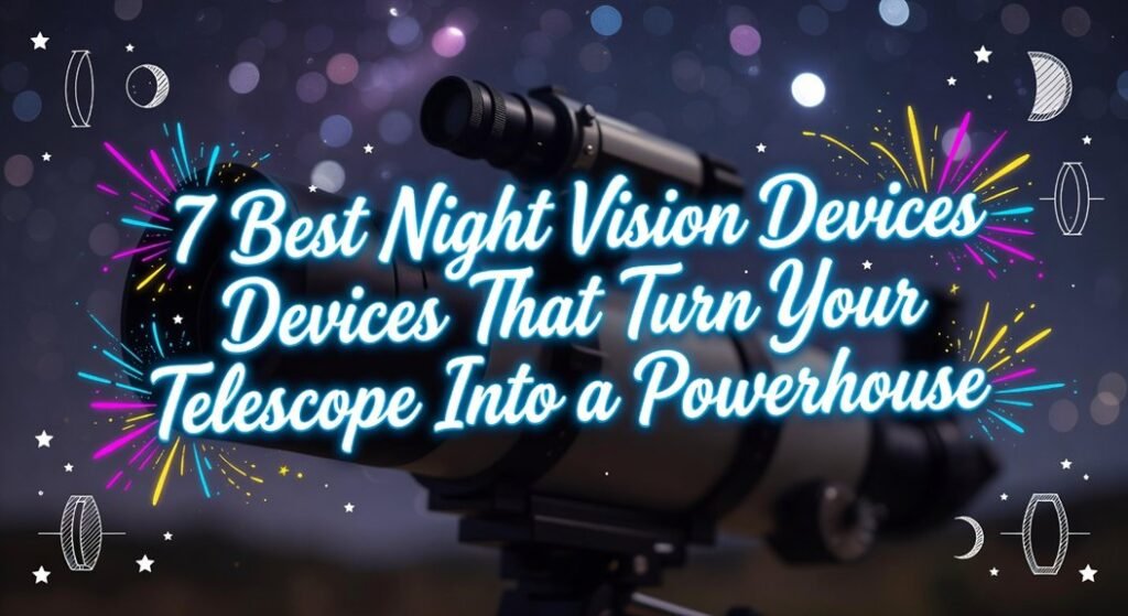 powerful telescope night vision