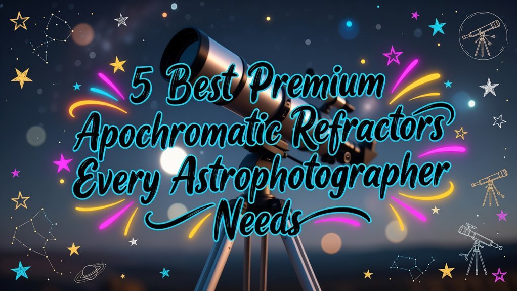 premium apochromatic refractors for astrophotography