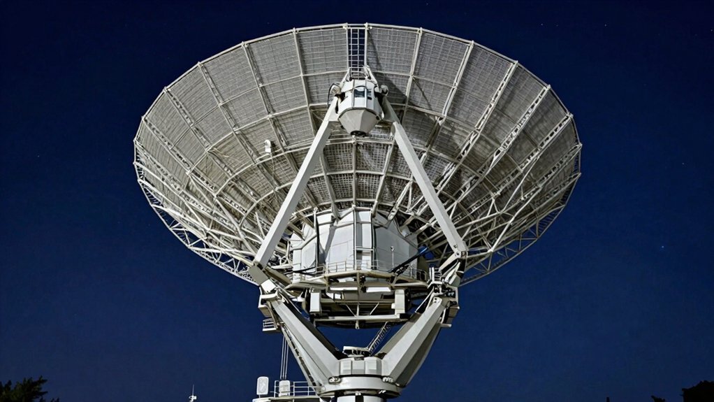 radio waves are detected