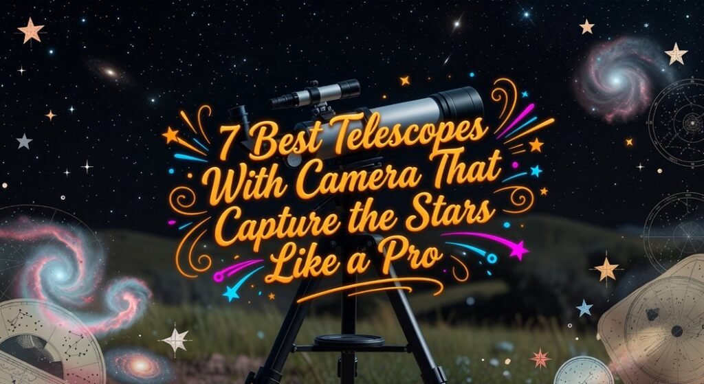 star capturing telescopes with cameras