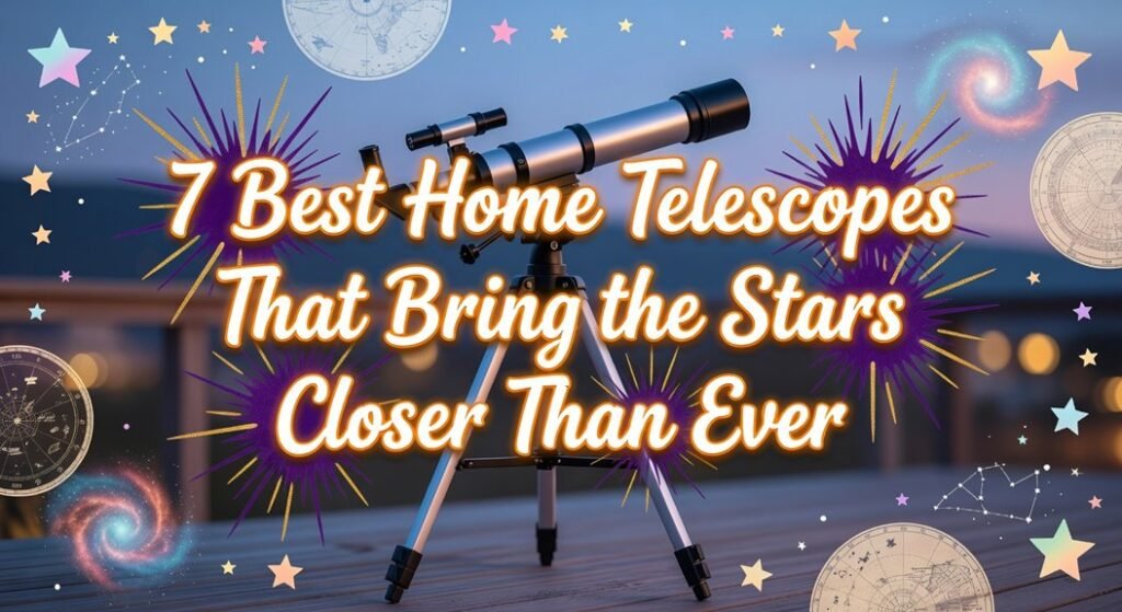 star gazing with home telescopes
