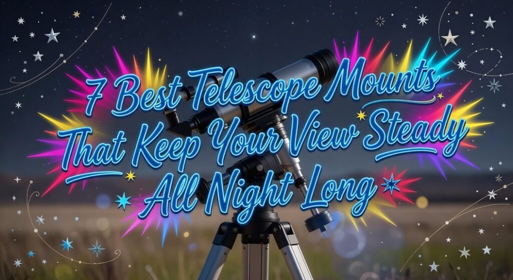 steady telescope mount options