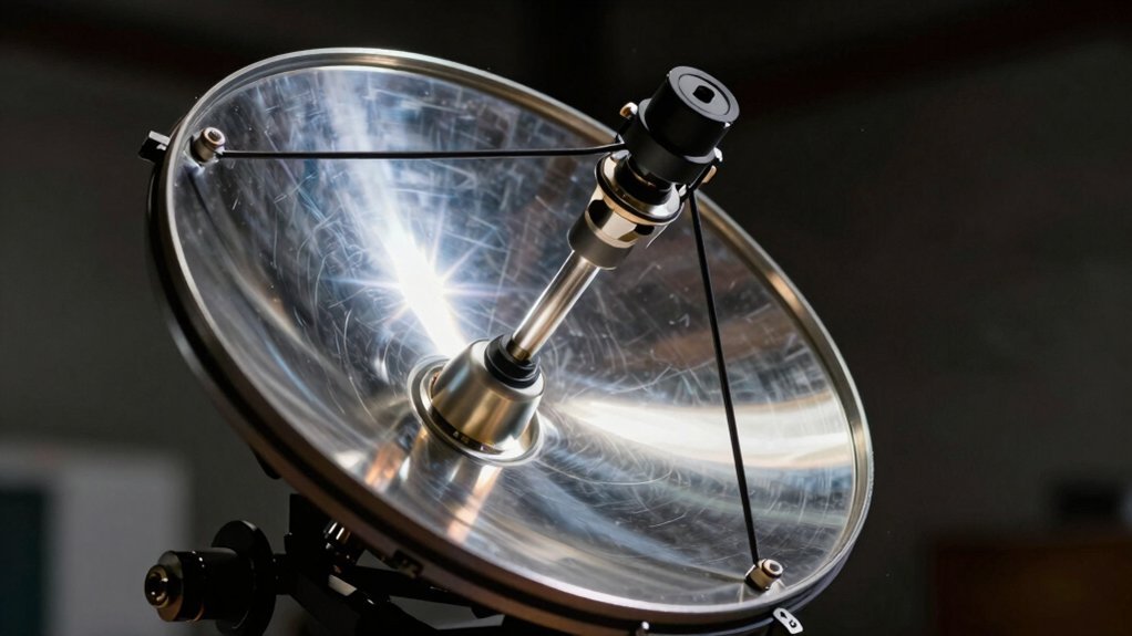 telescope primary mirror reflects