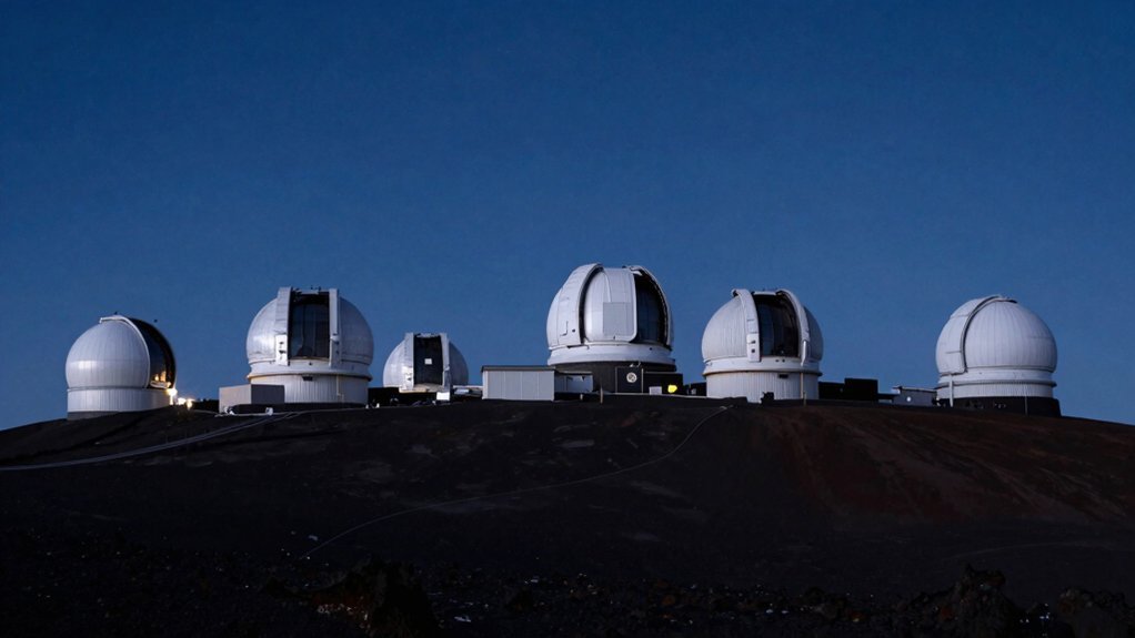 telescopes located on mauna kea