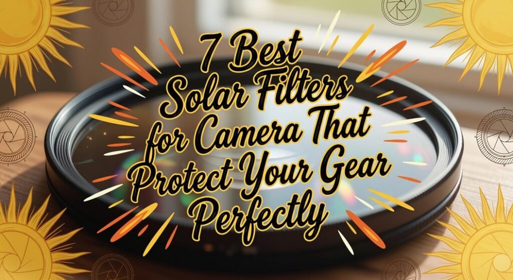 top camera solar filters