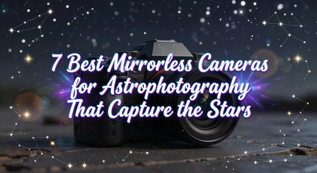 top mirrorless cameras astrophotography