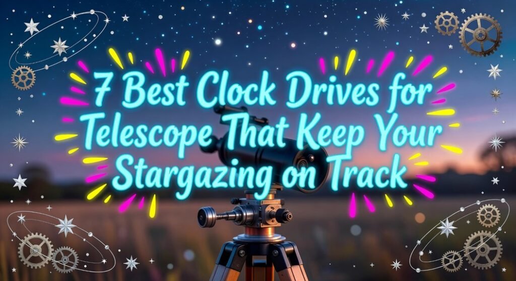 top telescope clock drives