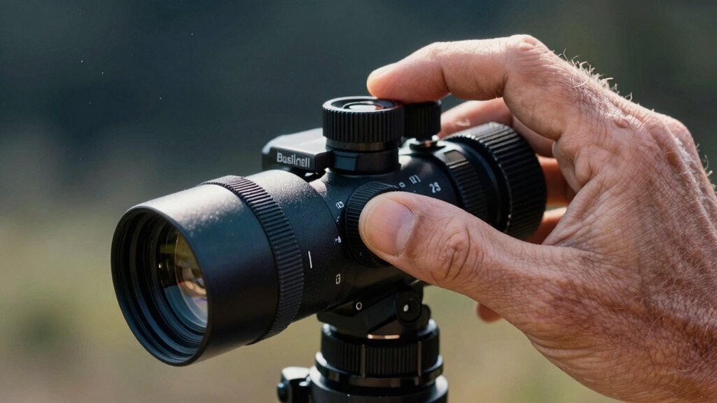 using a bushnell telescope