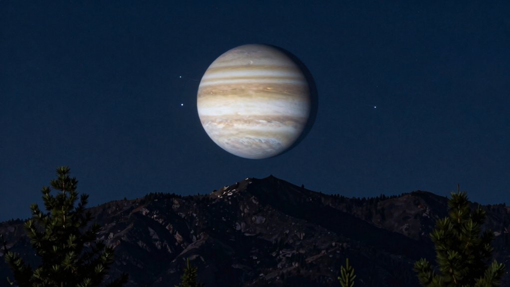 viewing jupiter without telescope