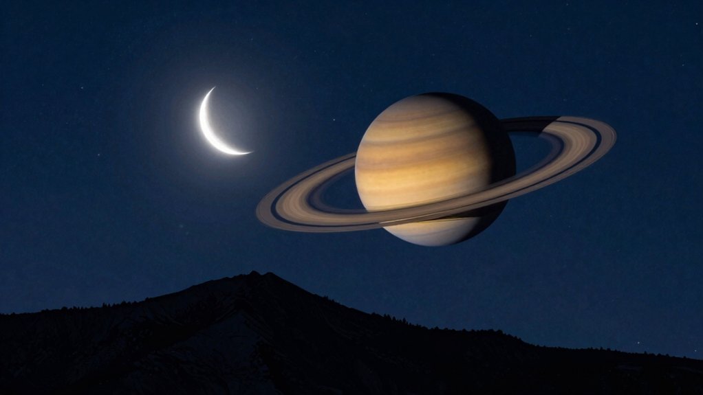 viewing saturn without telescope